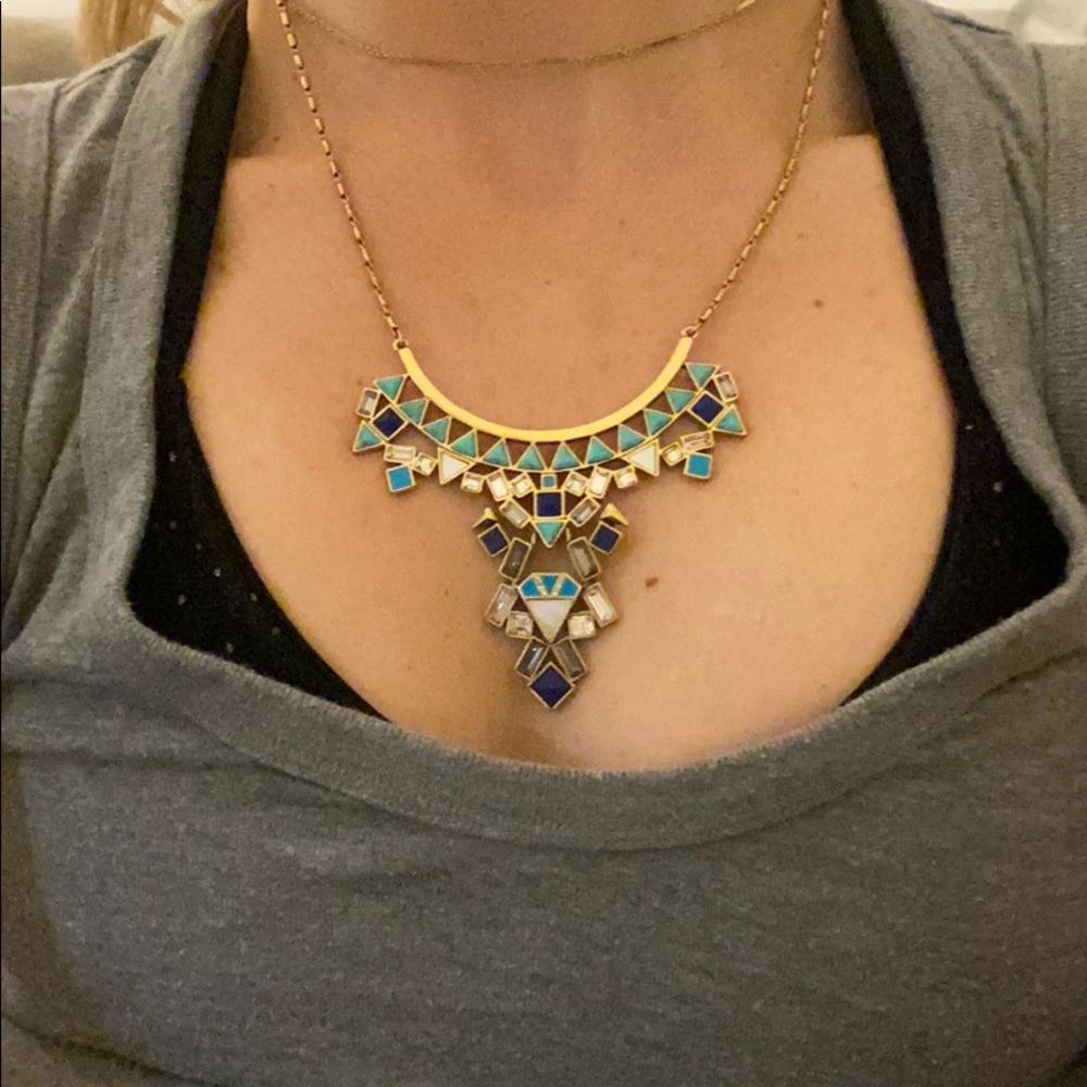 Stella & Dot Geometric Necklace